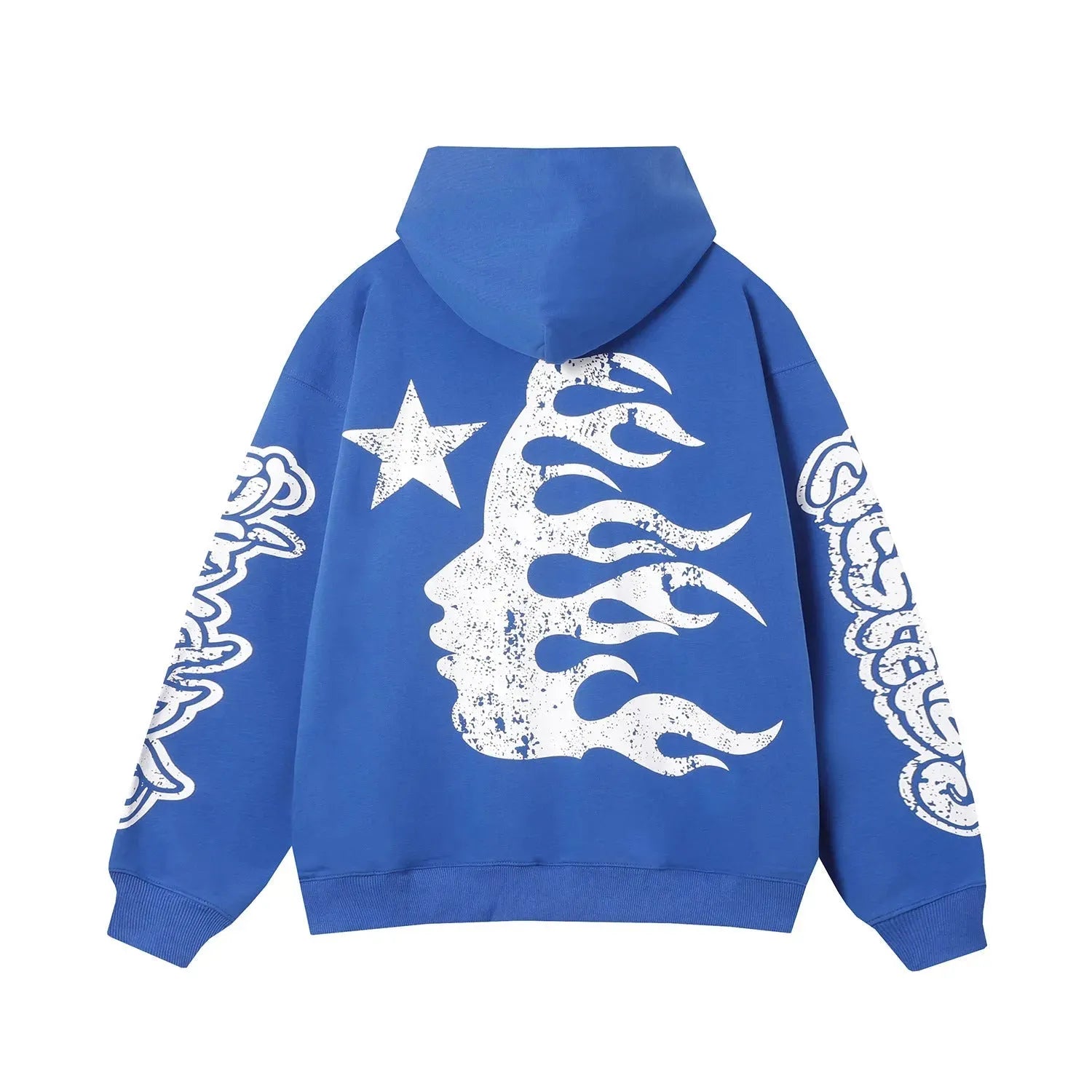 High Street Hooded Hoodies Pants Washed Hooded Sweater - Bellarte Enchanté High Street Hooded Hoodies Pants Washed Hooded Sweater